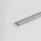 SIDELITE - LONGLIGHT GROUND ASIMMETRICO ASYMMETRICAL L.380MM 8W 600lm 3000K IP67 INOX AS? 2