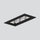 SIDELITE - RULED LINEAR incasso 60x135mm 9.5W 1278lm 3000K IP20 BI 75? 400MA