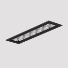 SIDELITE - RULED LINEAR incasso 60x250mm 19W 2556lm 3000K IP65 BI 75? 400MA