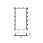 SIDELITE - Kit incasso cornice rasamento
