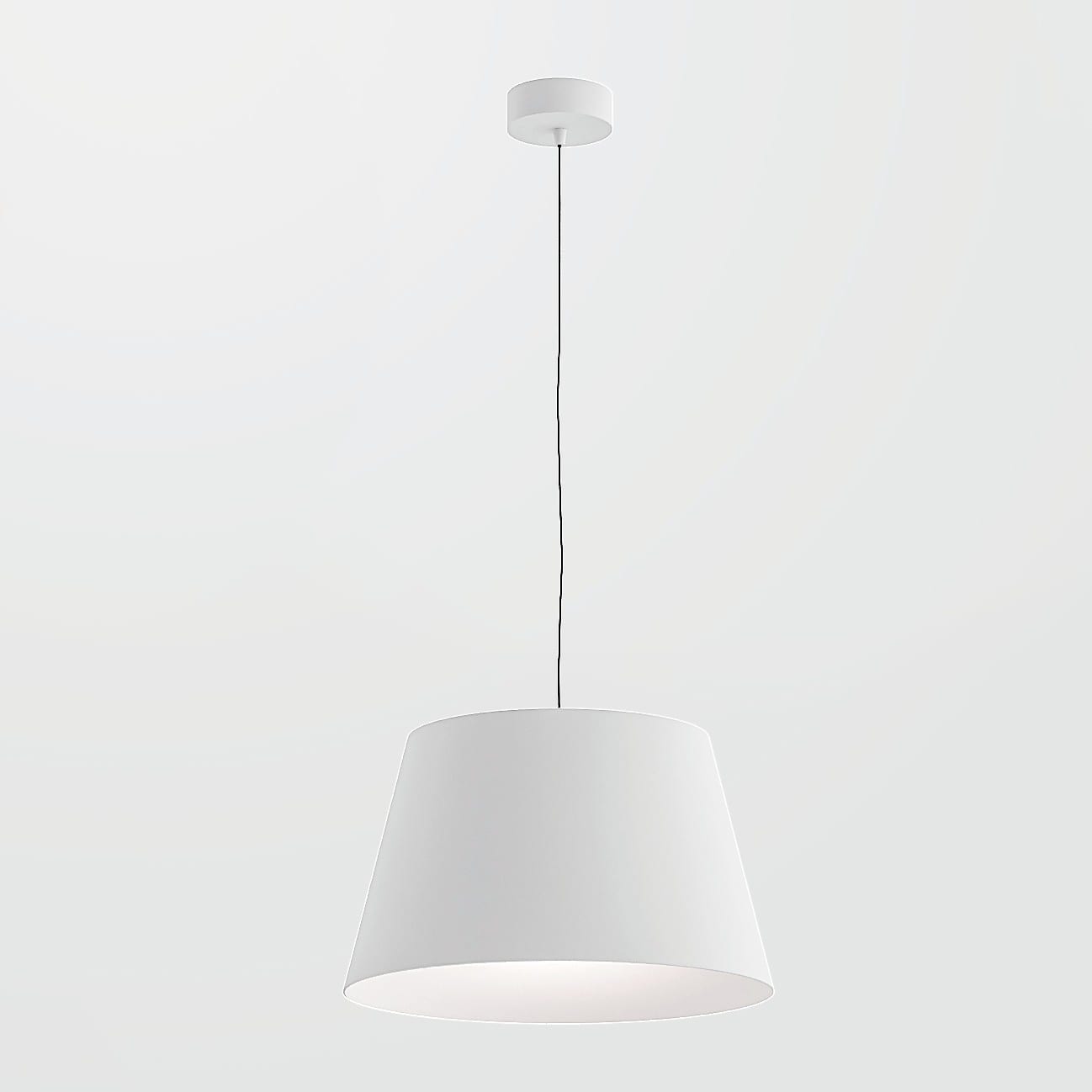 SIDELITE - LUME sospensione diam.500mm IP20 220/240V per lampadina E27 max.60W BI - BR