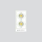 SIDELITE - MATRIX POWER DALI 2Led 179x339mm 94W 11598lm 4000K IP20 BR 60¦ 220-240V 50/60Hz