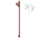 SIDELITE - ZERO7 LINEAR AVEC 1 SPOT H.983MM 12W 300LM 3000K IP65 CO 24Vdc