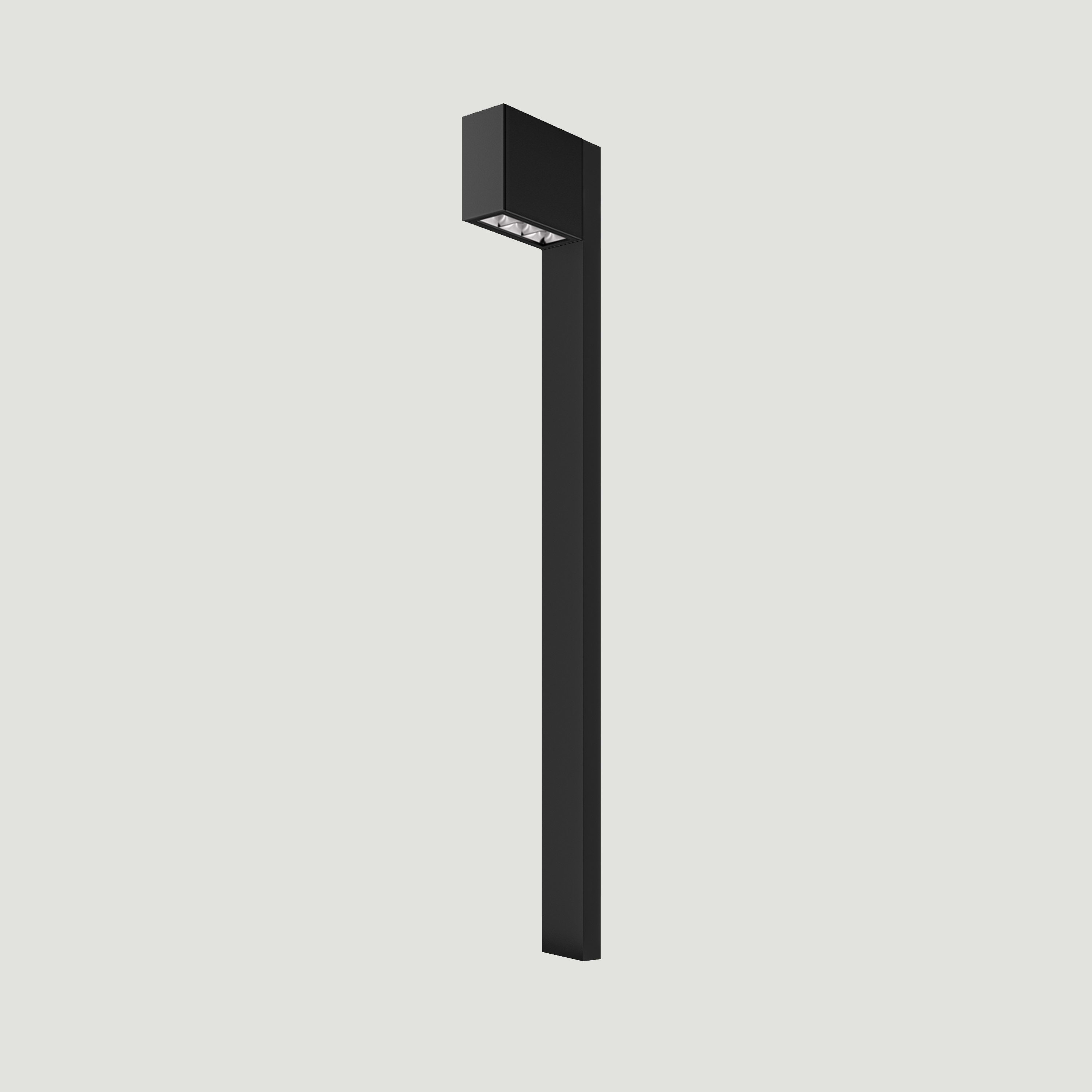 SIDELITE - RULED LINEAR IP65 BOLLARD H.900MM 10.5W 1383LM 4000K IP65 NE 220/240V 50/60Hz 40