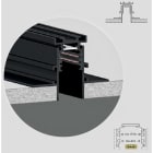 SIDELITE - BINARIO 48Vdc PLAFONE SOSPENSIONE L.1000mm NE