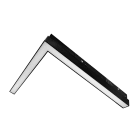 SIDELITE - APPARECCHIO VERTICALE ANGOLARE CON OTTICA DIFFUSA 48Vdc 18W 320lm 3000K NE 120?