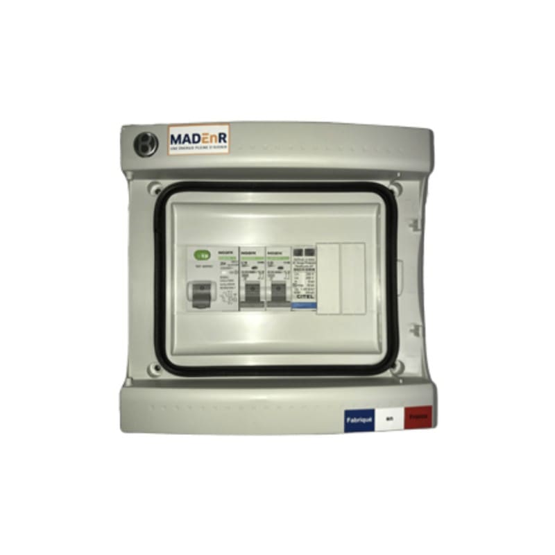 Madenr PV - COFFRET AC MONO IP65 <6KW 300MA