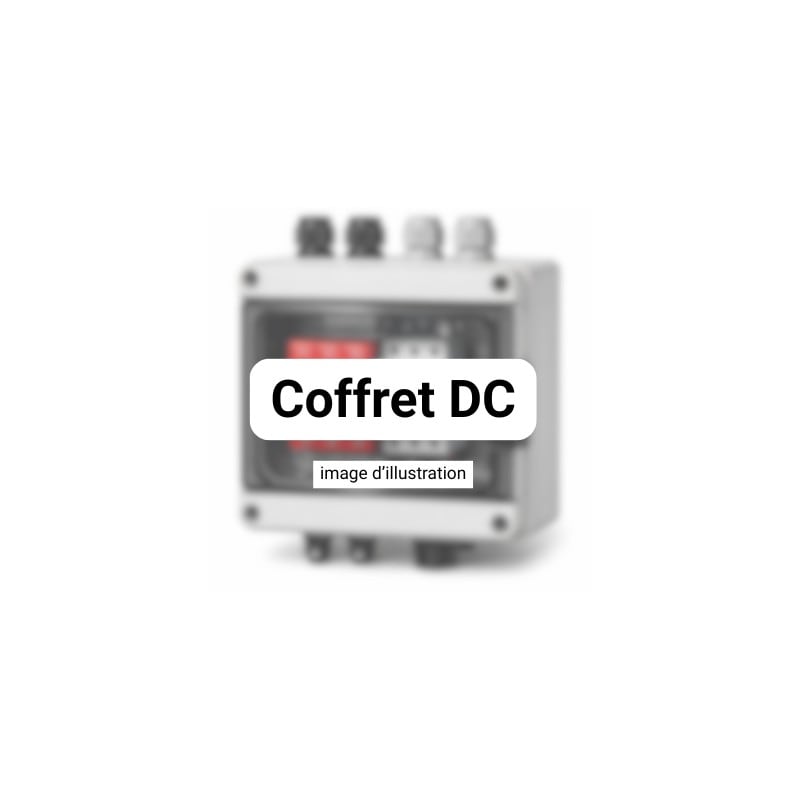 Madenr PV - Coffret DC 1000V sectionneur 32A et parafoudre - compatible batterie Huawei LUNA
