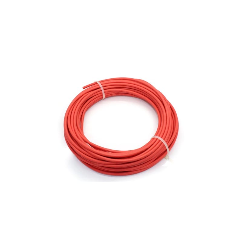 KBE Elektrotechnik - Câble spécial solaire certifié TUV 6mm². 100 mètres. De couleur Rouge