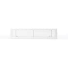Cpro - Grille soufflage linéaire 400x150 blanc mat