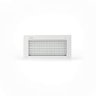 Cpro - Grille de reprise quadrillage incliné 1000x400 blanc mat