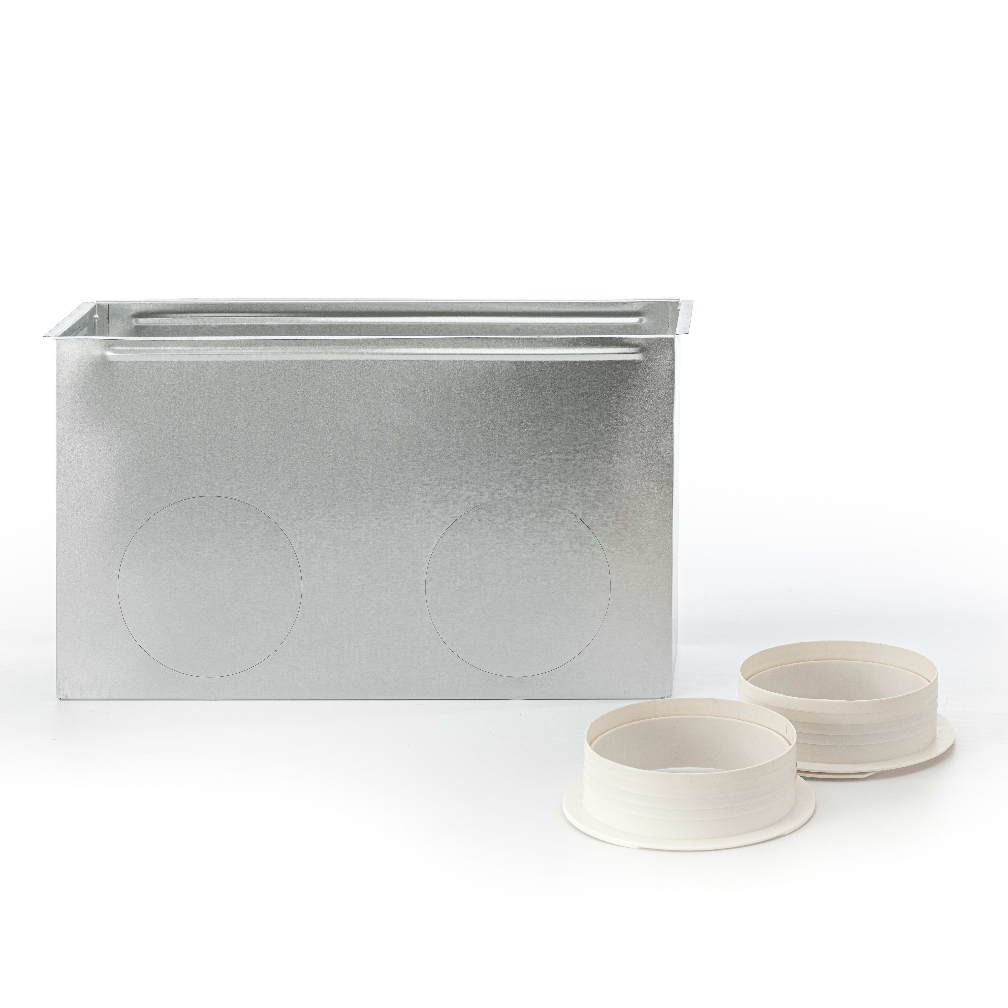 Cpro - Plénum soufflage/reprise grille linéaire 800x150 - 3x160
