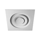 Cpro - Diffuseur circulaire 600x600 250mm blanc semi-brillant