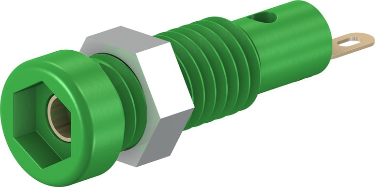 Staubli - Douille 2 mm vert