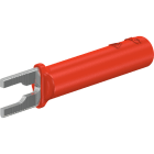 Staubli - Adaptateur 4 mm rouge