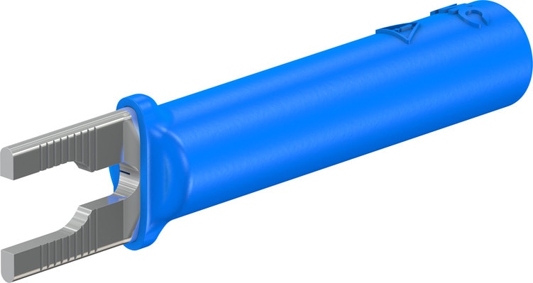 Multi Contact - Adaptateur 4 mm bleu