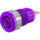 Multi Contact - Douille 4 mm de securite violet