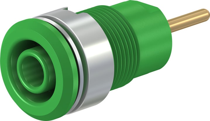 Multi Contact - Douille 4 mm de securite vert