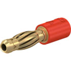 Multi Contact - Adaptateur 4 mm-2 mm rouge