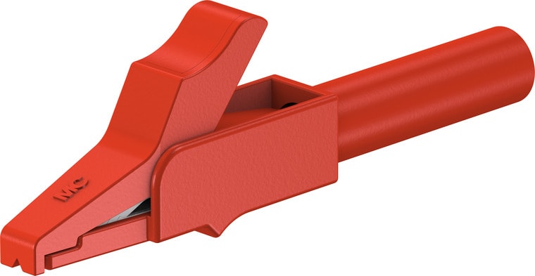 Multi Contact - Pince 4 mm de securite rouge