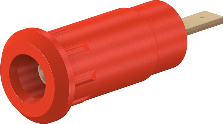 Multi Contact - Douille 2 mm a emmancher rouge