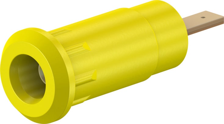 Multi Contact - Douille 2 mm a emmancher jaune