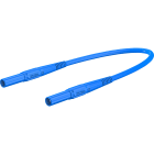 Staubli - Cordon de mesure de securite 4 mm 100 cm bleu