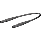 Staubli - Cordon de mesure de securite 4 mm 150 cm noir