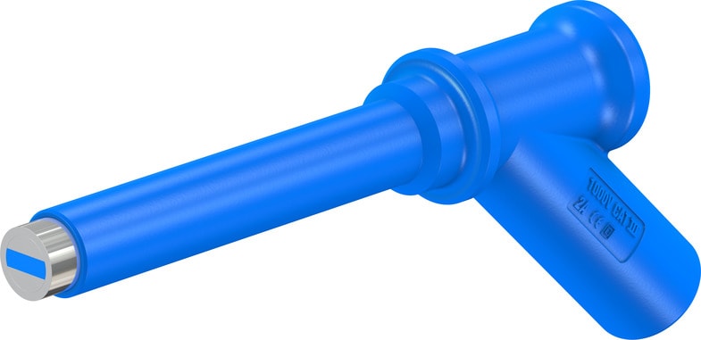 Multi Contact - Adaptateur magnetique avec douille 4 mm bleu