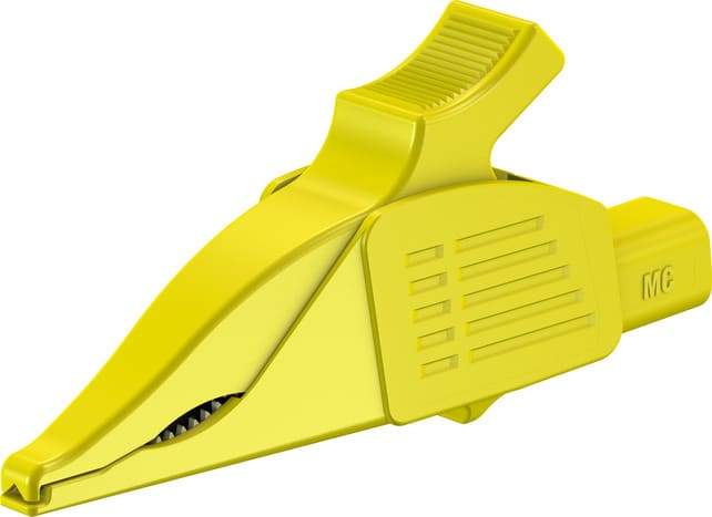 Multi Contact - Pinces dauphin 4 mm jaune