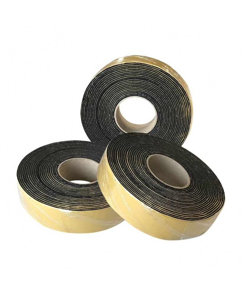 Niccons - Scotch isolé noir 50mm x 10m x 3mm pour liaisons frigo