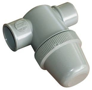 INTERPLAST - Siphon de parcours PVC 32 MF