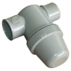 INTERPLAST - Siphon de parcours PVC 32 MF