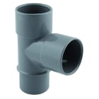 INTERPLAST - TE pied de biche 87° PVC 32 FF