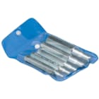 Teddington - Evaseurs en lot de 5 mandrins 1/4-5/16-3/8-1/2-5/8