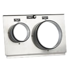 Teddington - Plaque de connexion double entrée d'air pour déshydrateur CR240B & CR290B