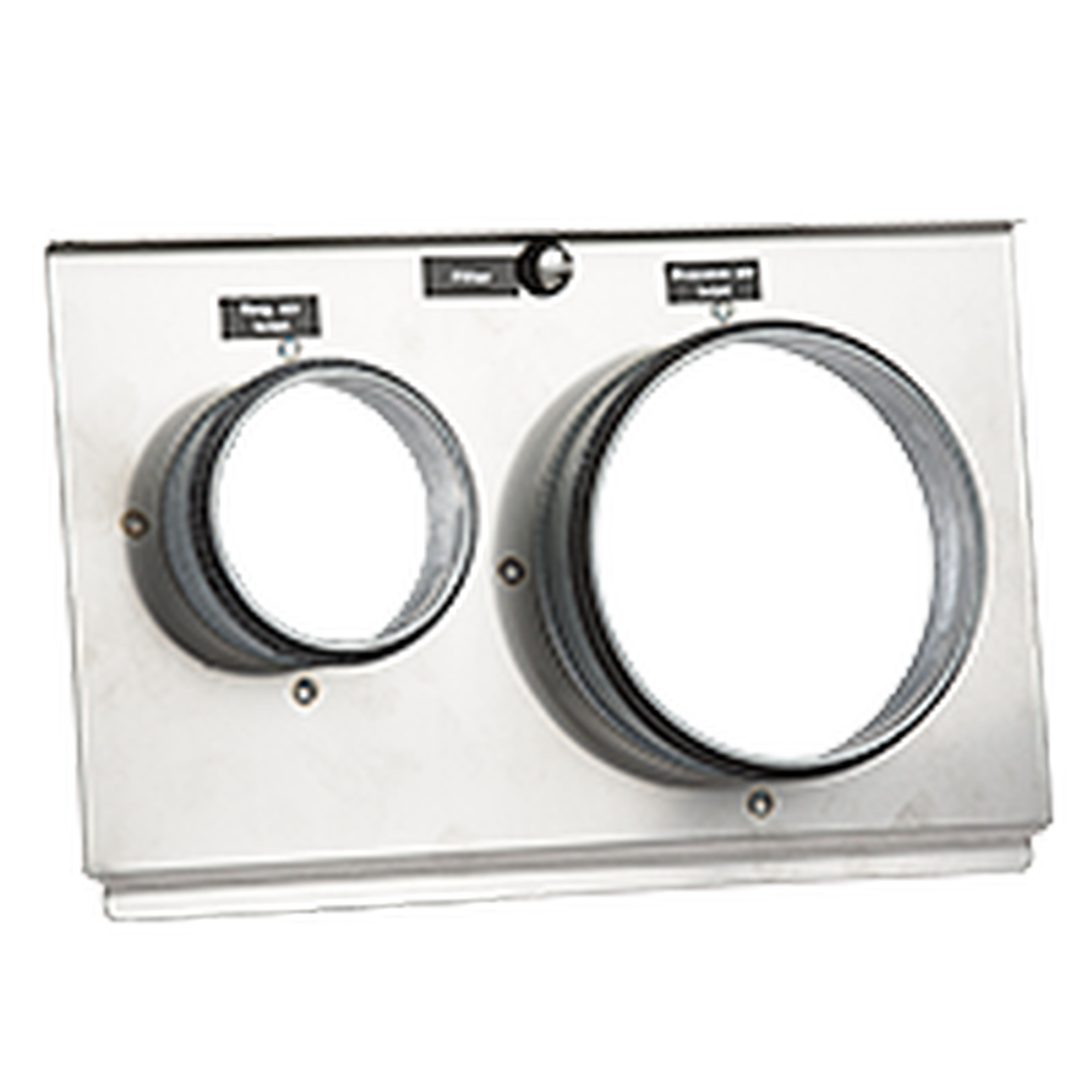 Teddington - Plaque de connexion double entrée d'air pour déshydrateur CR300B & CR400B