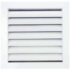 Teddington - Grille de reprise ou de soufflage 200 x 200 mm à ailettes inclinées à 45° - 300