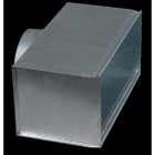Teddington - Plénum de raccordement arrière pour grille 600x400, pour gaine D400mm