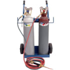 Teddington - kit de brasure et soudure oxyacétylénique avec bouteilles 14 L