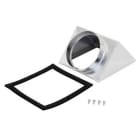 Teddington - Adaptateur INOX 1x80mm au lieu de 6x40mm pour HU-65, avec joint et vis