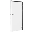 Teddington - Porte en verre pour hammam avec bâti sur mesure, largeur 600 mm (+/- 50 mm)