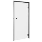 Teddington - Porte en verre pour hammam avec bâti sur mesure, largeur 800 mm (+/- 50 mm)