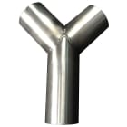 Teddington - Té INOX de division en 2 branches pour tuyau vapeur D. 25 mm