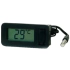 Teddington - Indicateur numérique de température blanc à batterie en façade -50°C à 70°C