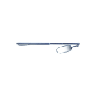 Teddington - Miroir télescopique 5 x 2,5 cm avec pince - longueur 20 à 52 cm