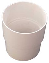 Teddington - Manchon M/F PVC BLANC - diamètre 80 mm