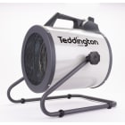 Teddington - Aérotherme électrique professionnel Portable 4,5 kW - 400 m3/h - 3 x 400 V + N