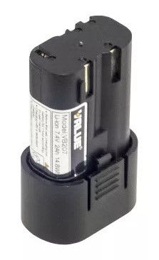 Teddington - Batterie 2 Ah - 7,4 V pour outillage portatif VALUE