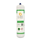 Teddington - Bouteille azote hydrogéné à 5% (N?H?) à usage unique et recyclable - 0,95 litres